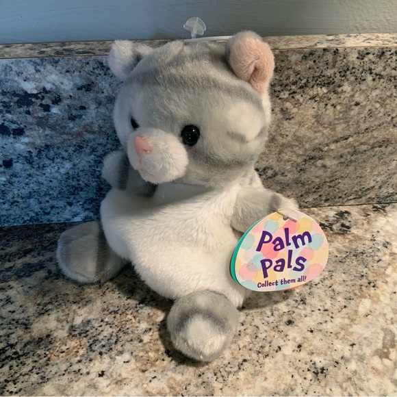 AURORA SILVER KITTY PALM PALS KITTEN - Picture 2 of 7